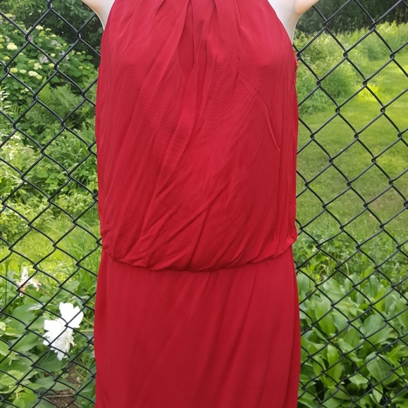 WHBM White House Black Market Red mini Dress Size X-Small - Picture 3 of 7